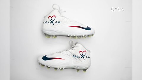 'My Cause, My Cleats' puts national spotlight on charity that helps abused, neglected kids