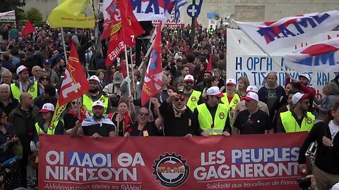 Greece: 'Pave the way for radical changes' - Thousands of protesters march in Athens on Labour Day