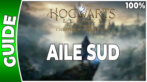 Hogwarts Legacy : l'Héritage de Poudlard - AILE SUD - 100% Coffres, Pages, Demiguises [FR]