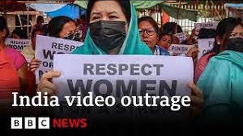 Manipur- India outrage after women paraded naked in violence-hit state – BBC News
