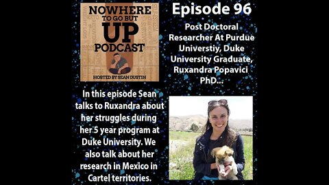 #96 Research and Cartel Discussion with Duke Scholar, Ruxandra Popavici, Ph.D