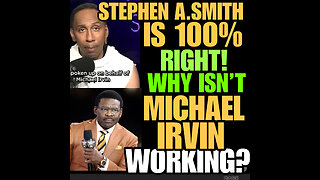 Stephen A.Smith ask why Michael Irvin is not working?