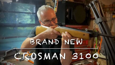 Brand new in box Crosman 3100 break barrel springer .177 pellet rifle. First groups