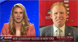 The Real Story - OAN Cuomo Farewell with Andrew Giuliani