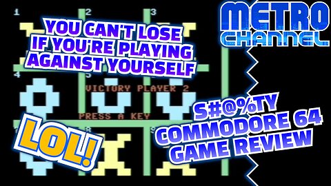 S#@%ty Commodore 64 Game Review: I can't lose