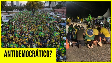 Rede Globo e Alexandre de Moraes Chamam Manifestações de Ato Antidemocrático