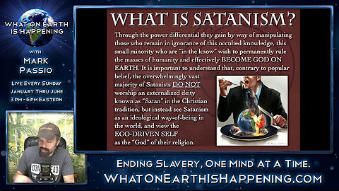 Mark Passio: What is Satanism? What On Earth Is Happening - Live Weekly Show 2-4-2024