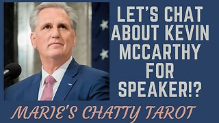 Let's Chat About Kevin Mccarthy for Speaker!?