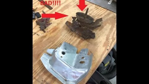 2003 Tahoe Z-71 Body Mount Repair - Part 2 - Transfer case and torsion bar removal