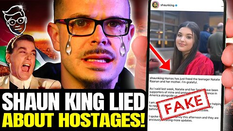 Race-Grifter Shaun King Claims He Freed American Hostages | Hostages Ask 'Who TF Is Shawn King?' 👀