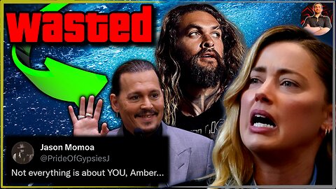 Aquaman 2 RUINED By Amber Heard DRAMA! Claims Jason Momoa Dressed Like JOHNNY DEPP to ATTACK Her!