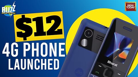 12 Dollar 4G Phone Launched In India; 'Jo Bharat V2' Cheapest 4G Phone By Reliance Jio I Buzz