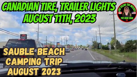 Canadian Tire, Trailer Lights August 11th, 2023