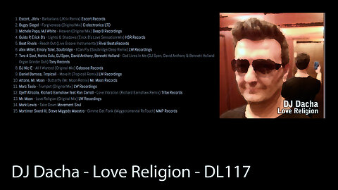 DJ Dacha - Love Religion - DL117