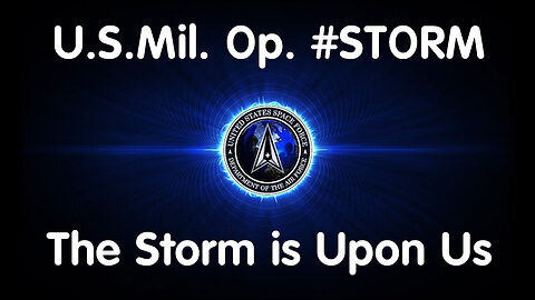 U.S.Mil. Op. #Storm - Pascal Najadi Great Intel