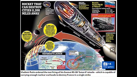 Russia DEPLOYS SATAN 2 NUKE, Dispatches It For Combat Sparking WW3 Fears 9-2-23 Timcast IRL