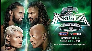 WRESTLEMANIA NIGHT 1 MAIN EVENT REVIEW.