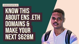 The Only Things You Never Knew About ENS ETH Domains That Can Make You Your Next $628m.