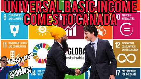 EXPLOSIVE- NEW bill for UNIVERSAL BASIC INCOME just dropped in Canada.