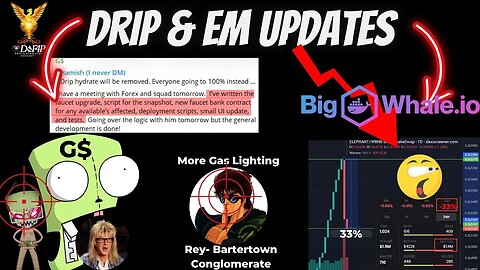 Drip Network Gee Money updates Rey Bartertown Conglomerate Highlights Elephant Money