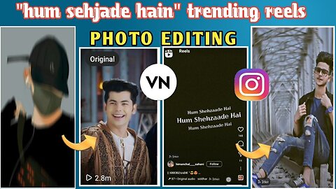 Sehzade aise hi hote hain reel editing | Ham Sehzade hai reels editing | Trending reels editing