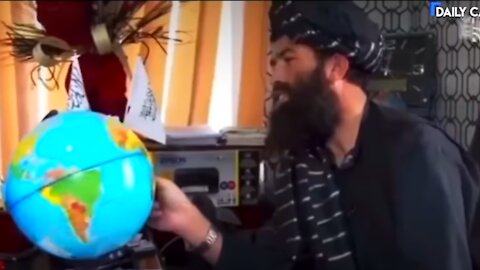 Taliban Official Can't Find Afghanistan On A Globe.