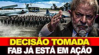 BOMBA !! LULA TOMA DECISÃO AGORA !! FAB JÁ ESTÁ AGINDO !!!