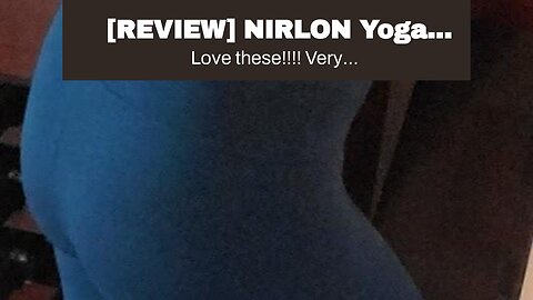 [REVIEW] NIRLON Yoga Shorts for Women High Waist Tummy Control Short Leggings Best Workout Cott...