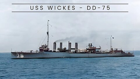 USS Wickes - DD-75 (Destroyer)