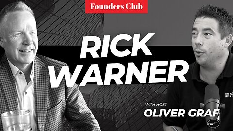 Become a Top Producing Real Estate Agent I💸🤑 Founder's Club w/ Rick Warner