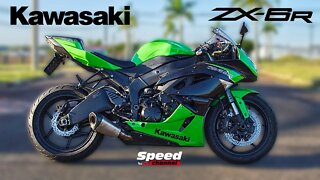 Testando Kawasaki Ninja ZX6 R 600 2011 | Analise Completa | Speed Channel