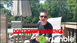 DON'T IGNORE WARNINGS. | Tackett Speech #9