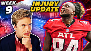 Fix Your Lineup NOW! Last Minute Injury Updates (Week 9)