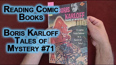 Reading Comic Books: Boris Karloff Tales of Mystery #71, Gathering of the Clan, Ziegler, 1976 [ASMR]