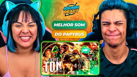 Rap do Sexteto Sinistro (Homem-Aranha) - NÓS SABEMOS SEU SEGREDO | PAPYRUS DA BATATA | [React] 🔥