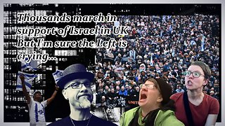 LONDON'S MARCH AGAINST ANTISEMITES...