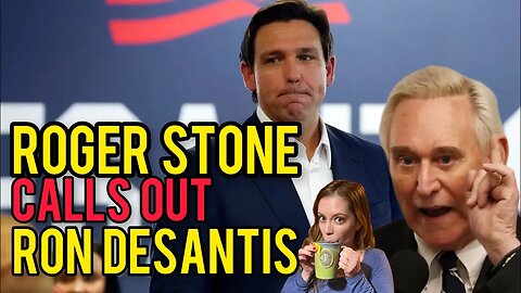 Roger Stone CALLS OUT Florida Governor Ron DeSantis! Lies EXPOSED on Chrissie Mayr Podcast