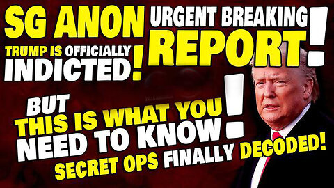 SG Anon Urgent Breaking Report - Final Decoded - 5/25/24..