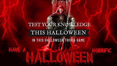 HALLOWEEN TRIVIA GAME