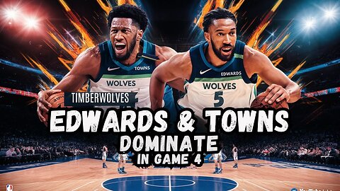 Timberwolves STUN Mavericks in Game 4: Edwards & Towns DOMINATE