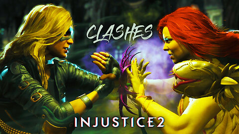 [4K] Top 16 Funniest CLASH QUOTES ft. BLACK CANARY | INJUSTICE 2 Funny Dialogue