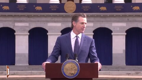 MOMENTS AGO: Inauguration Ceremony of California Governor Gavin Newsom...