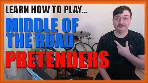 ★ Middle Of The Road (The Pretenders) ★ Drum Lesson PREVIEW | How To Play Song (Martin Chambers)