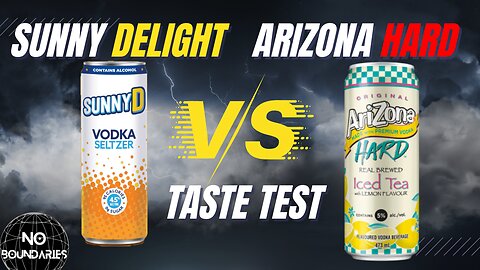 Sunny D Vodka vs Arizona Hard Iced Tea - Taste Test Review!