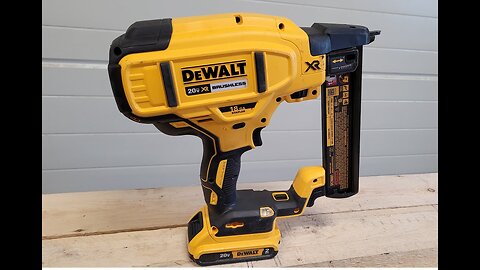 DEWALT® 20V MAX Narrow Crown Stapler Review (DCN681)