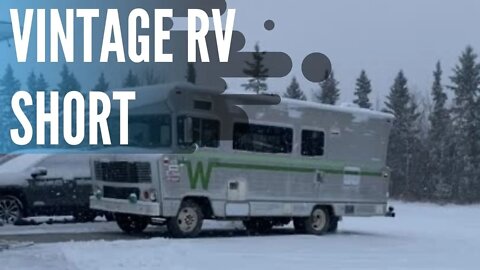 Winnebago RV Restoration Short Video | RV Winter Storage!