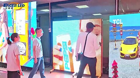 EagerLED Rental LED Display Panel / Welcome Customers From Tanzania to Visit.