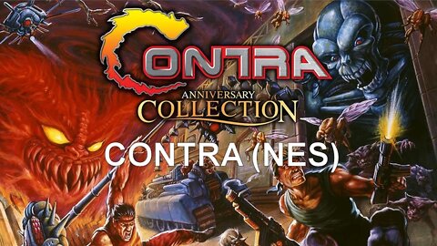 Contra (PS4) - 30 LIVES Konami Code Complete Playthrough (Anniversary Collection - NES)