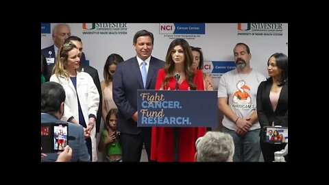 Casey DeSantis On Record Cancer Research Funding