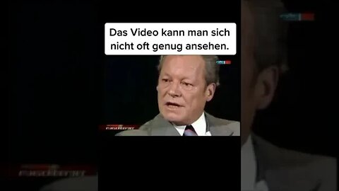 Zuerst an die eigenen Landsleute denken | Helmut Schmidt | Willy Brandt